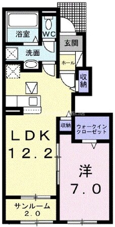 シンフォニーⅣの物件間取画像